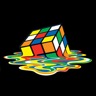 Melting Rubik's Cube